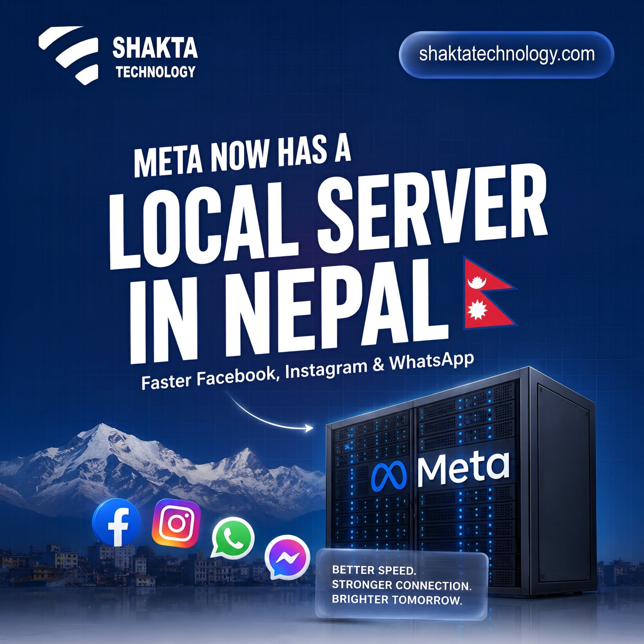Meta to Install PoP Server in Kathmandu: Faster Facebook, Instagram, and WhatsApp for Nepal